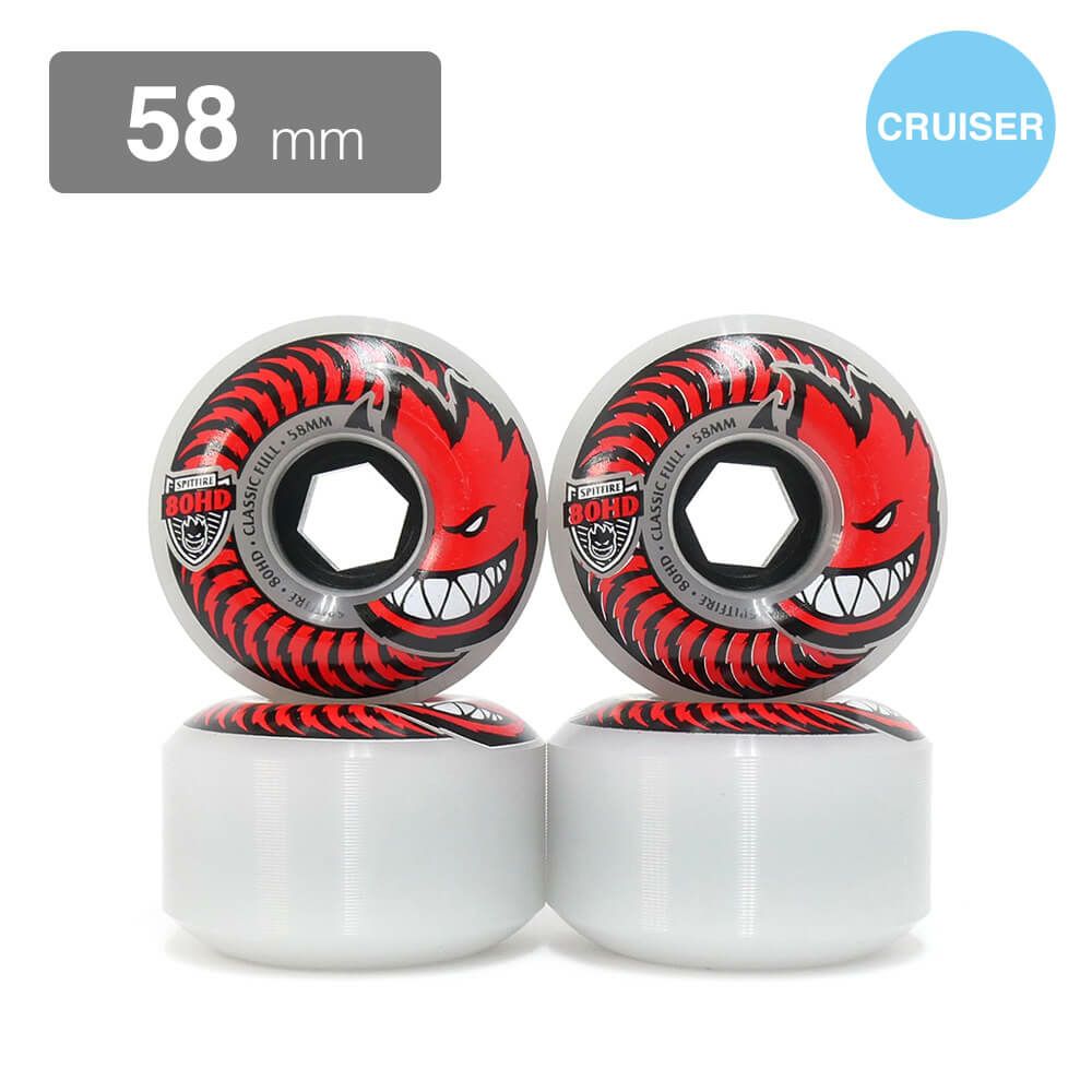 SPITFIRE WHEEL スピットファイヤー ソフトウィール（クルーザー） 80HD CHARGERS CLASSIC FULL 58mm