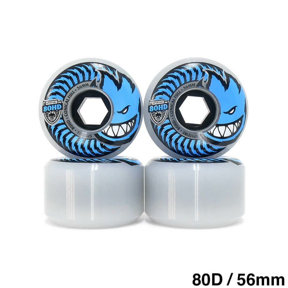 SPITFIRE WHEEL スピットファイヤー ソフトウィール（クルーザー） 80HD CHARGERS CONICAL FULL 56mm