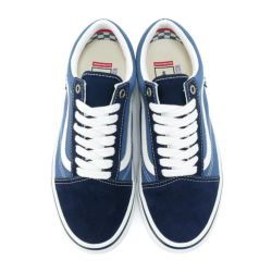 VANS SHOES バンズ シューズ スニーカー SKATE OLD SKOOL 紺/白 NAVY/WHITE（US企画） スケートボード スケボー 1