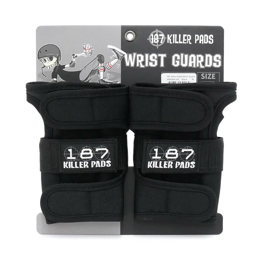 187 KILLER PADS WRIST GUARD ワンエイトセブンキラーパッド リストガード（手首） WRIST GUARDS BLACK スケートボード スケボー