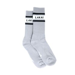 LAKAI SOCKS ラカイ ソックス 靴下 TUBE CREW GREY スケートボード スケボー 3