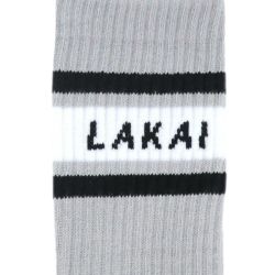 LAKAI SOCKS ラカイ ソックス 靴下 TUBE CREW GREY スケートボード スケボー 4