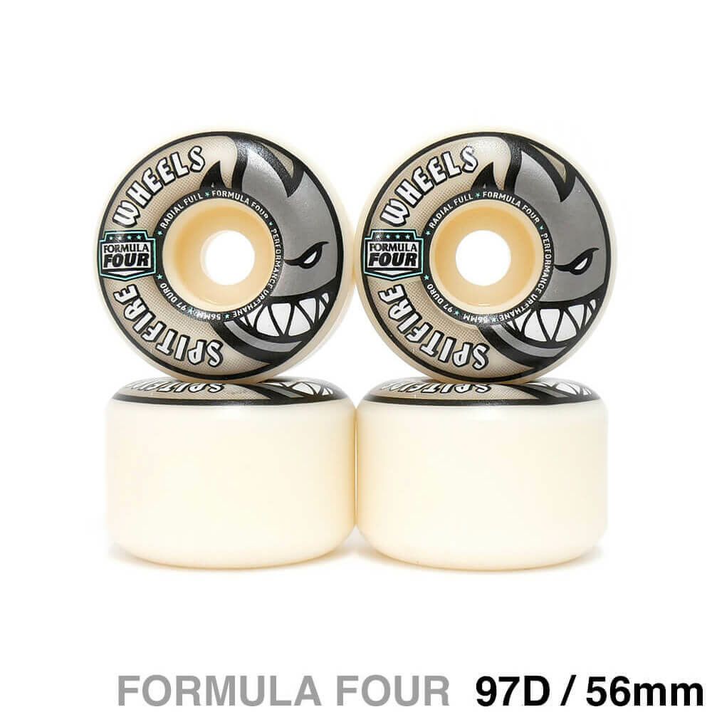 SPITFIRE WHEEL スピットファイヤー ウィール FORMULA FOUR (F4) RADIAL FULL 97D 56mm スケートボード スケボー