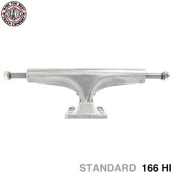 INDEPENDENT TRUCK インディペンデント トラック STAGE 4 166 HI（STANDARD） シルバー 6 HOLE BASEPLATE スケートボード スケボー