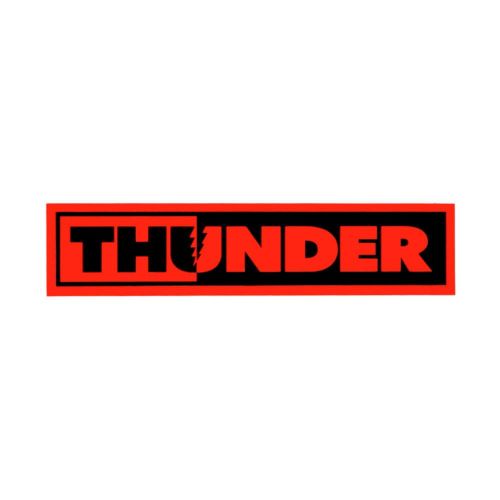 THUNDER STICKER サンダー ステッカー BOLTS RED スケートボード スケボー