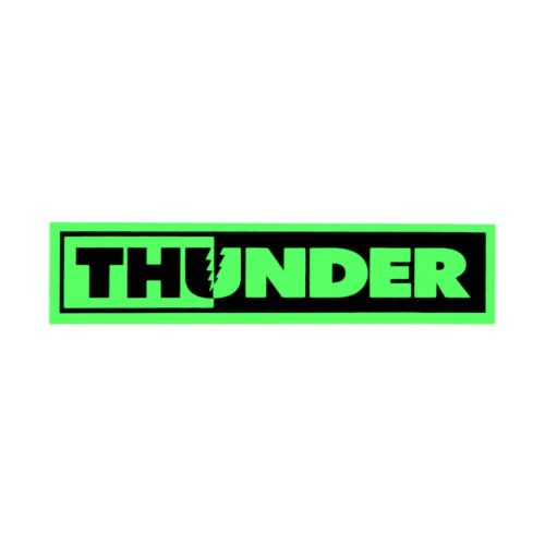 THUNDER STICKER サンダー ステッカー BOLTS GREEN スケートボード スケボー