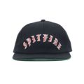 SPITFIRE CAP スピットファイヤー キャップ OLD E ARCH STAPBACK BLACK/RED/GREEN スケートボード スケボー 1