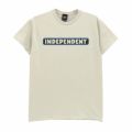 INDEPENDENT T-SHIRT インディペンデント Tシャツ BAR LOGO SAND スケートボード スケボー
