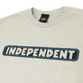 INDEPENDENT T-SHIRT インディペンデント Tシャツ BAR LOGO SAND スケートボード スケボー 1