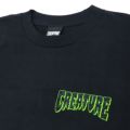 CREATURE T-SHIRT クリーチャー Tシャツ SPINDEL BLACK/GREEN スケートボード スケボー 2
