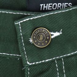 THEORIES JEANS セオリーズ パンツ ジーンズ PLAZA DENIM CONTRAST STITCH HUNTER GREEN スケートボード スケボー 2