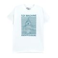 TOY MACHINE T-SHIRT トイマシーン Tシャツ TOY DIVISION WHITE スケートボード スケボー