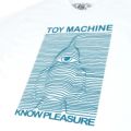 TOY MACHINE T-SHIRT トイマシーン Tシャツ TOY DIVISION WHITE スケートボード スケボー 1
