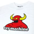 TOY MACHINE T-SHIRT トイマシーン Tシャツ MONSTER WHITE スケートボード スケボー 1