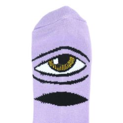 TOY MACHINE SOCKS トイマシーン ソックス 靴下 SECT EYE LAVENDER スケートボード スケボー 4