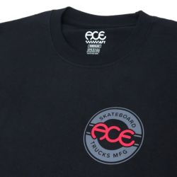 ACE T-SHIRT エース Tシャツ SEAL BLACK スケートボード スケボー 2