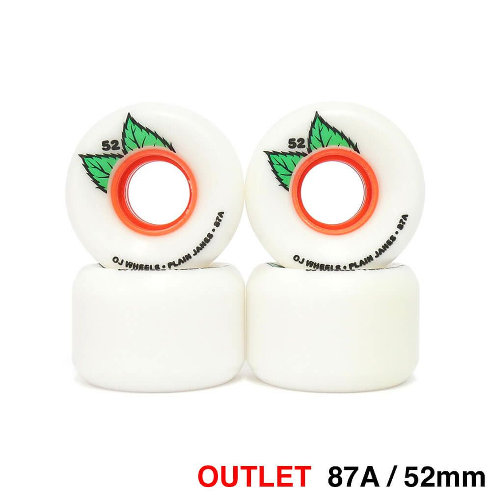 【アウトレット価格 6,600円 → 2,990円】 OJ WHEEL オージェー ソフトウィール（クルーザー） KEYFRAME PLANE JANE（87A） 52mm スケートボード スケボー
