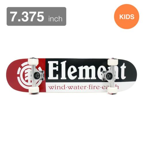 専用ケース付き ELEMENT エレメント コンプリートセット スケートボード完成品（子供用） SECTION 7.375 スケートボード スケボー