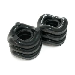 SHARK WHEEL シャークウィール ソフトウィール（クルーザー） JAWS（78A） BLACK/BLACK 54mm スケートボード スケボー 1