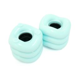 SHARK WHEEL シャークウィール ソフトウィール（クルーザー） CALIFORNIA ROLL（78A） ICE BLUE 60mm スケートボード スケボー 1