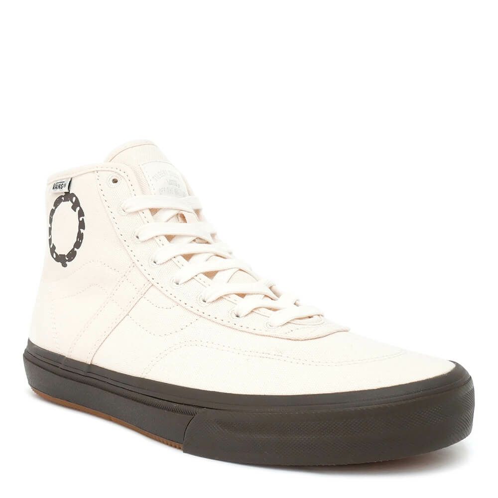 VANS SHOES バンズ シューズ スニーカー CROCKETT HIGH DECON QUASI WHITE（US企画） スケートボード スケボー