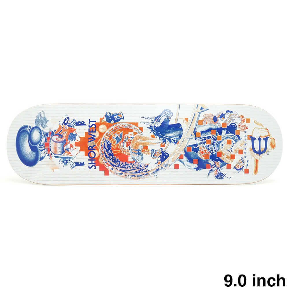 EVISEN DECK エビセン デッキ SHOR WEST FUJI Q 9.0 スケートボード スケボー