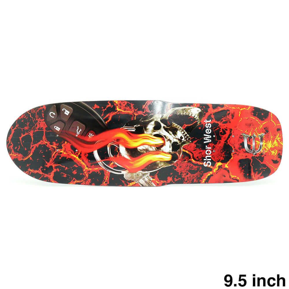 EVISEN DECK エビセン デッキ SHOR WEST THANKS DAD 9.5 スケートボード スケボー