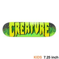 CREATURE DECK クリーチャー デッキ（子供用） TEAM FIRE WEB 7.25 スケートボード スケボー