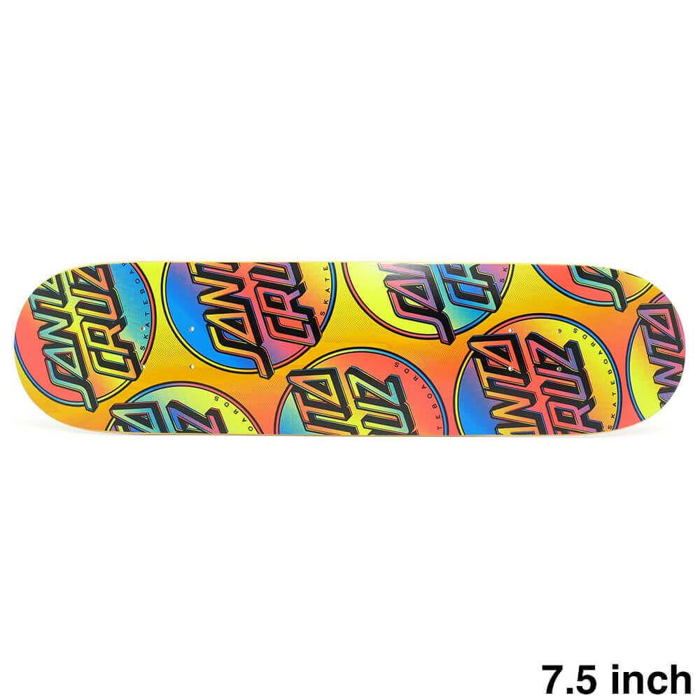 SANTA CRUZ DECK サンタクルーズ デッキ TEAM CONTRA DOT 7.5 スケートボード スケボー