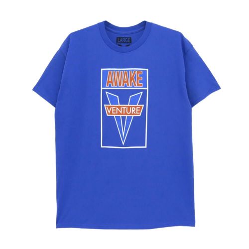 VENTURE T-SHIRT ベンチャー Tシャツ AWAKE ROYAL/ORANGE スケートボード スケボー
