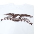 ANTIHERO T-SHIRT アンチヒーロー Tシャツ BASIC EAGLE WHITE/BROWN スケートボード スケボー 1