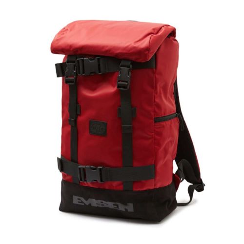 EVISEN BACKPACK エビセン バックパック リュック DLX BACKPACK RED スケートボード スケボー