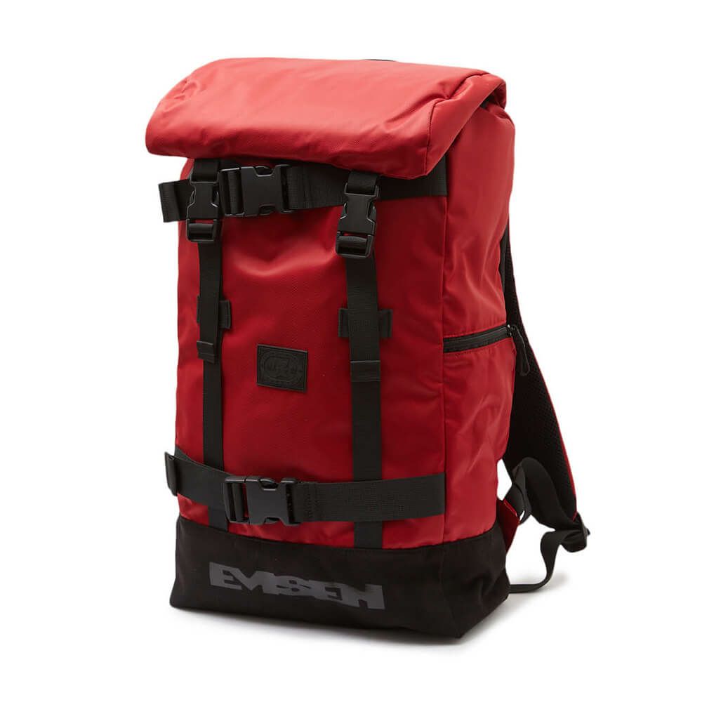 EVISEN BACKPACK エビセン バックパック リュック DLX BACKPACK RED スケートボード スケボー