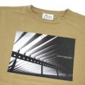COLOR COMMUNICATIONS T-SHIRT カラーコミュニケーションズ Tシャツ WALL PHOTO SAND KHAKI スケートボード スケボー 1