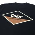 COLOR COMMUNICATIONS T-SHIRT カラーコミュニケーションズ Tシャツ DIAMOND INK 2 BLACK スケートボード スケボー 3