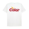  COLOR COMMUNICATIONS T-SHIRT カラーコミュニケーションズ Tシャツ WAWA OWL WHITE スケートボード スケボー 