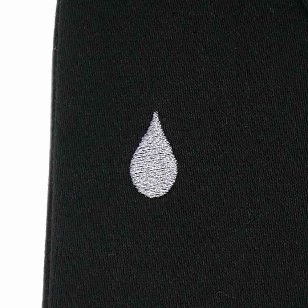 COLOR COMMUNICATIONS PANTS カラーコミュニケーションズ パンツ ジーンズ DRIP EMB LETTER SWEAT BLACK スケートボード スケボー 4