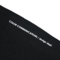 COLOR COMMUNICATIONS PANTS カラーコミュニケーションズ パンツ ジーンズ DRIP EMB LETTER SWEAT BLACK スケートボード スケボー 6