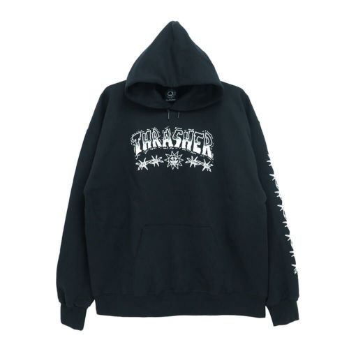 直販お値下 THRASHER スリーブロゴ デザイン スウェット スラッシャー