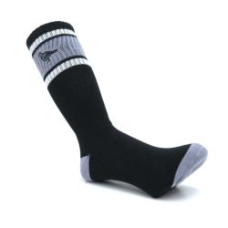 ANTIHERO SOCKS アンチヒーロー ソックス 靴下 LIL PIGEON EMB BLACK/GREY スケートボード スケボー 