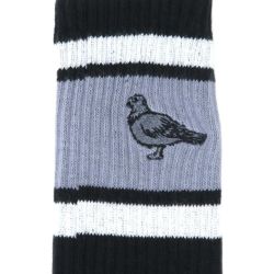 ANTIHERO SOCKS アンチヒーロー ソックス 靴下 LIL PIGEON EMB BLACK/GREY スケートボード スケボー 4