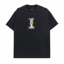 JACUZZI T-SHIRT ジャグジー Tシャツ SCARED WEED BLACK スケート 