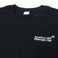  STRAWBERRY HILL PHILOSOPHY CLUB T-SHIRT ストロベリーヒル フィロソフィークラブ Tシャツ THINK ABOUT IT BLACK スケートボード スケボー 2