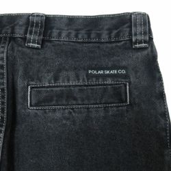 POLAR JEANS ポーラー パンツ ジーンズ GRUND CHINOS SILVER BLACK スケートボード スケボー 4