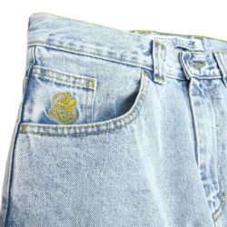 POLAR JEANS ポーラー パンツ ジーンズ 93! DENIM LIGHT BLUE スケートボード スケボー 1