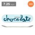 CHOCOLATE DECK チョコレート デッキ（子供用） VINCENT ALVAREZ ORIGINAL CHUNK LIGHT BLUE/EMERALD 7.25 スケートボード スケボー