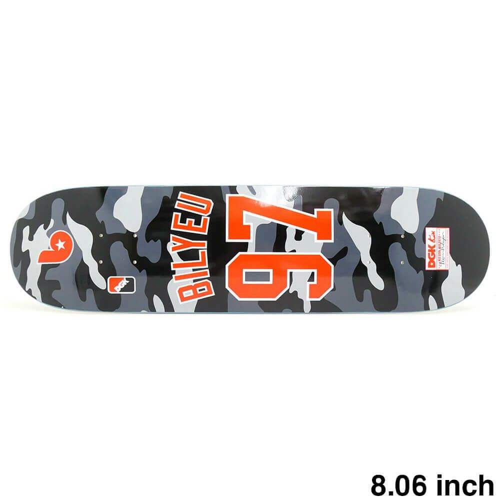 DGK DECK ディージーケー デッキ KEVIN BILYEU MAJOR LEAGUE ORANGE 8.06 スケートボード スケボー