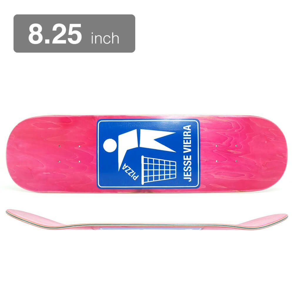 PIZZA DECK ピザ デッキ JESSE VIEIRA TRASH PINK STAIN 8.25 スケートボード スケボー