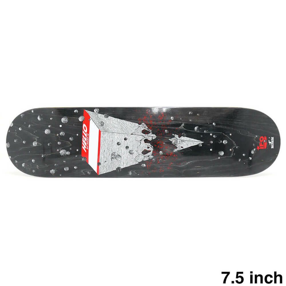 IFO DECK アイエフオーデッキ TEAM MYSTERY OBJECT 7.5 FIBERSTEPS スケートボード スケボー
