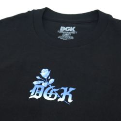 DGK T-SHIRT ディージーケー Tシャツ LO-SIDE BLACK スケートボード スケボー 2